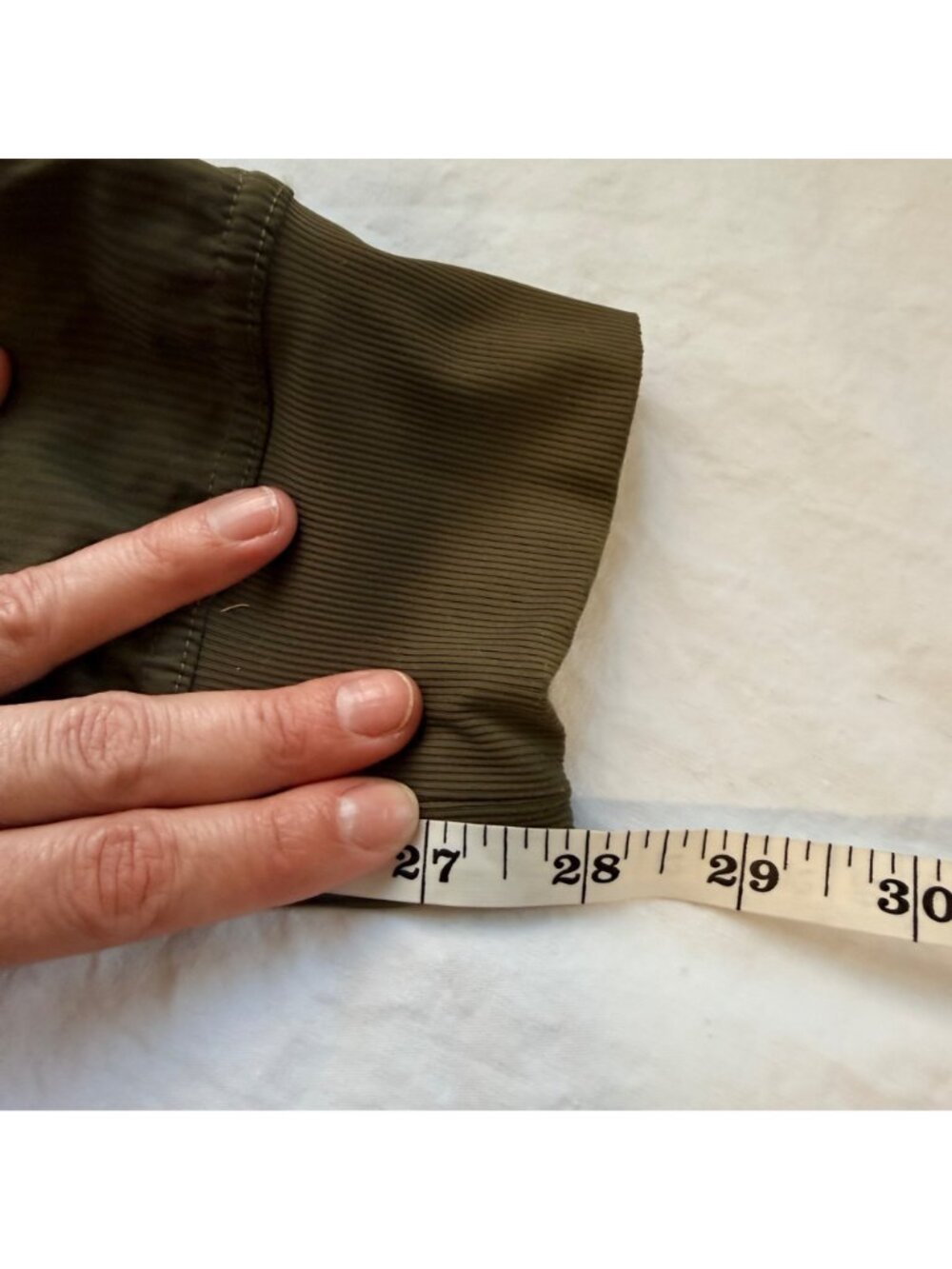 Zyia Active Olive Green Drawstring Joggers Womens Size 6-8 Nylon/Spandex Blend - Picture 7 of 9